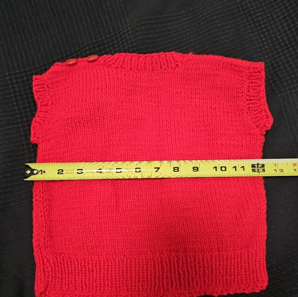 Vintage Teddy Bear Sweater Vest - Picture 6 of 9